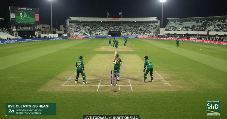 Pakistan vs South Africa Live Streaming