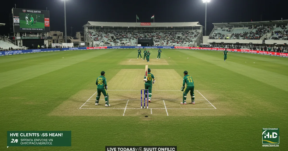 Pakistan vs South Africa Live Streaming